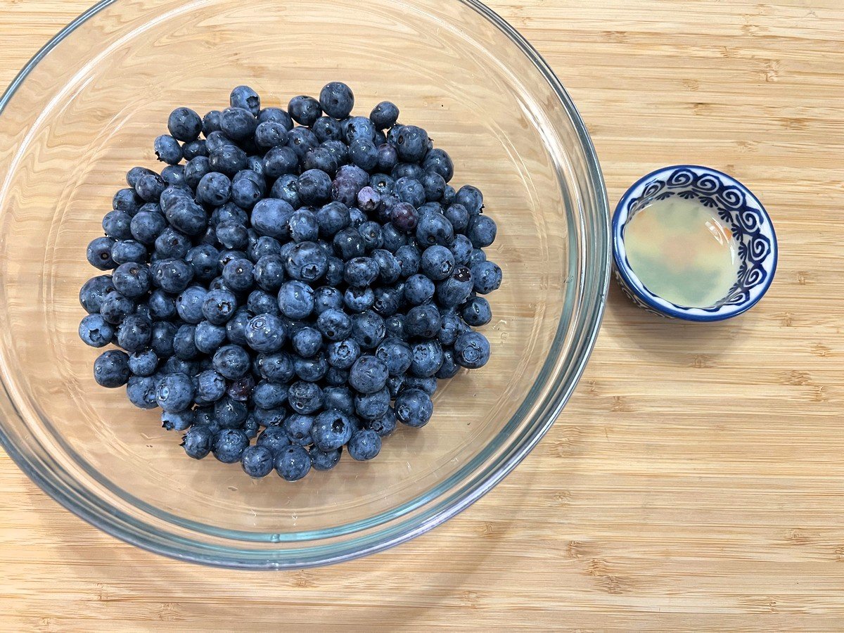 Add Lemon Juice to the Berries