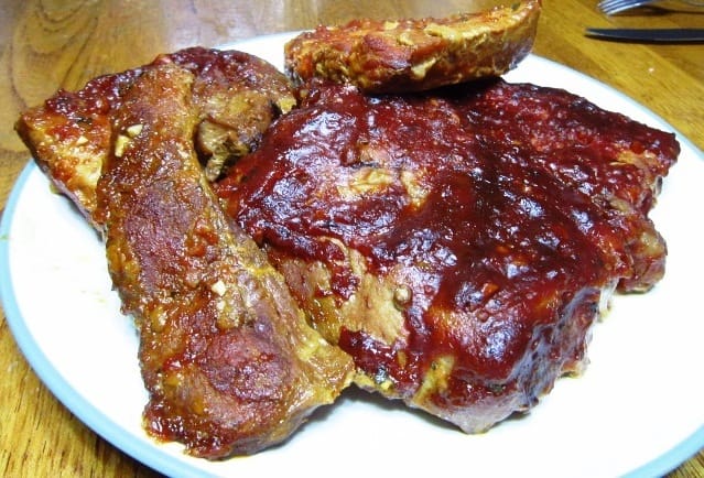 Country Style Ribs are Fall Apart Tender When Cooked in Slow Cooker