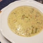 Recipe for Broccoli Cheese Soup