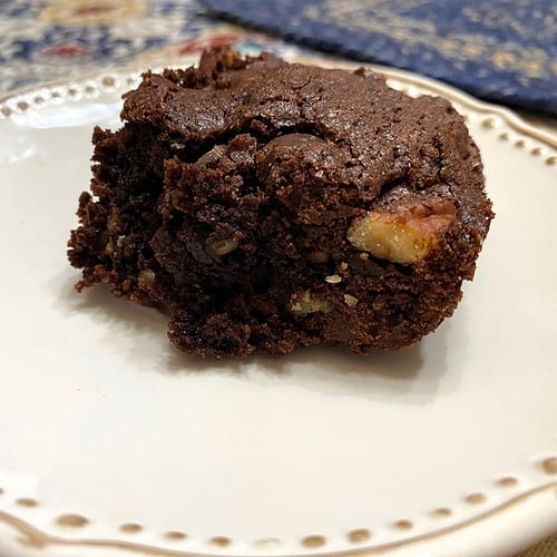 Featured Image - Recipe for Chewy Chocolate Fudge Brownies