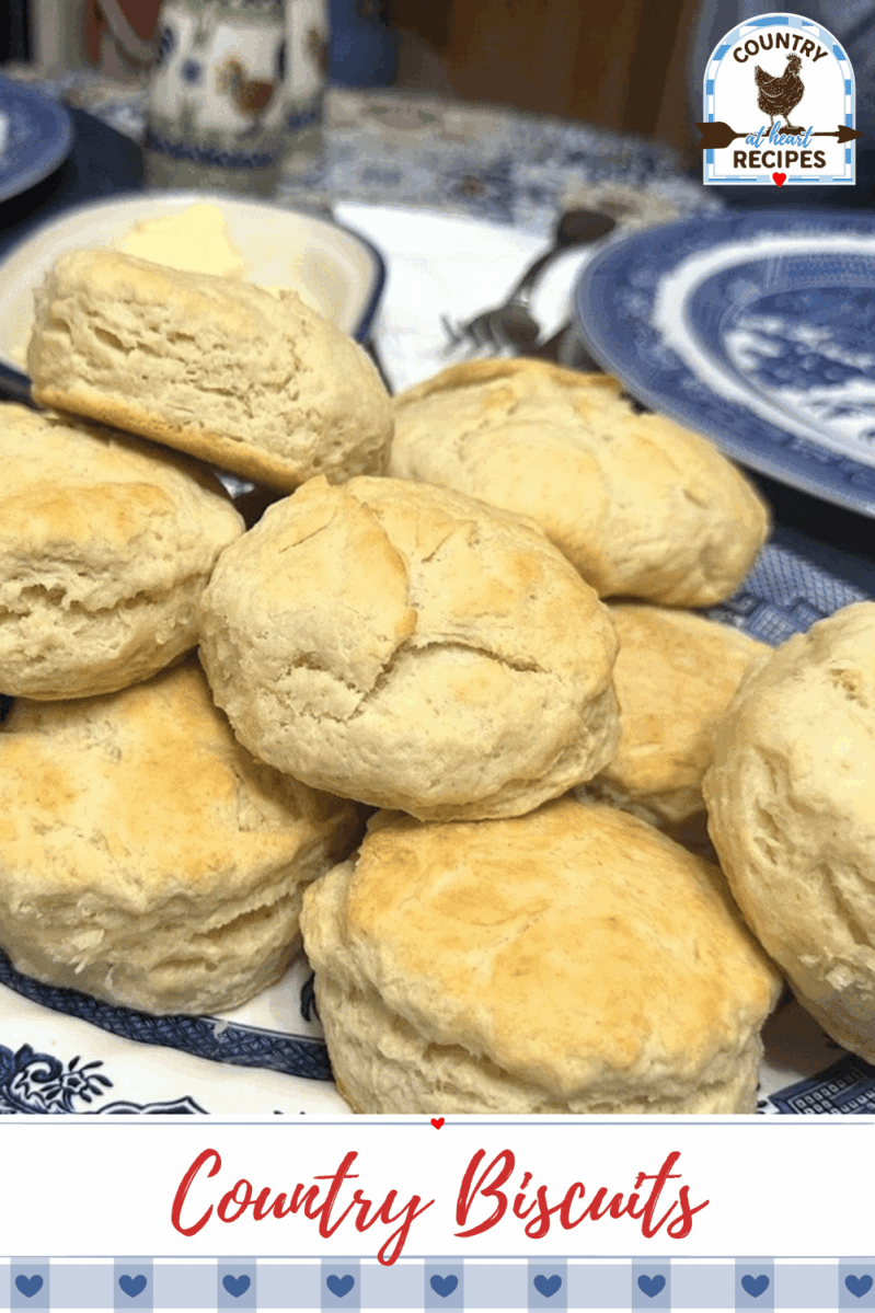 Pinterest Pin - Country Biscuits