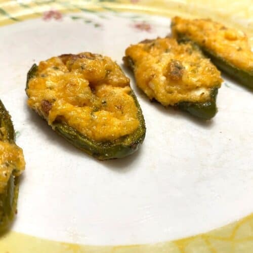 Recipe for Baked Jalapeno Poppers with Bacon