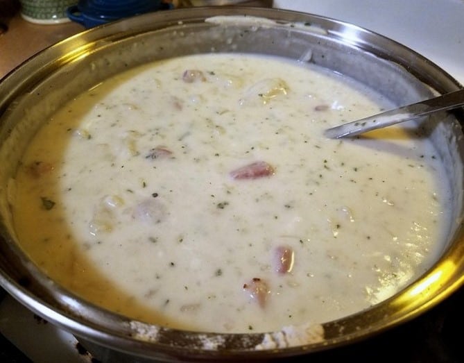 Cooking Baked Potato Soup