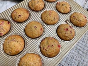 Remove Muffins from Baking Tin to Cool on Wire Rack