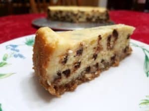Recipe for Chocolate Chip Cheesecake
