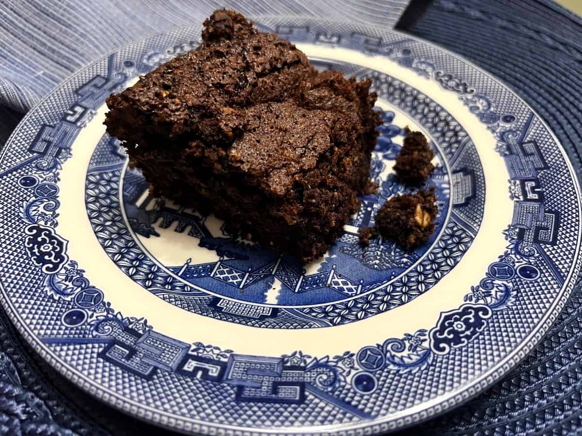 Serve Brownies with Ice Cream or Icy Cold Milk
