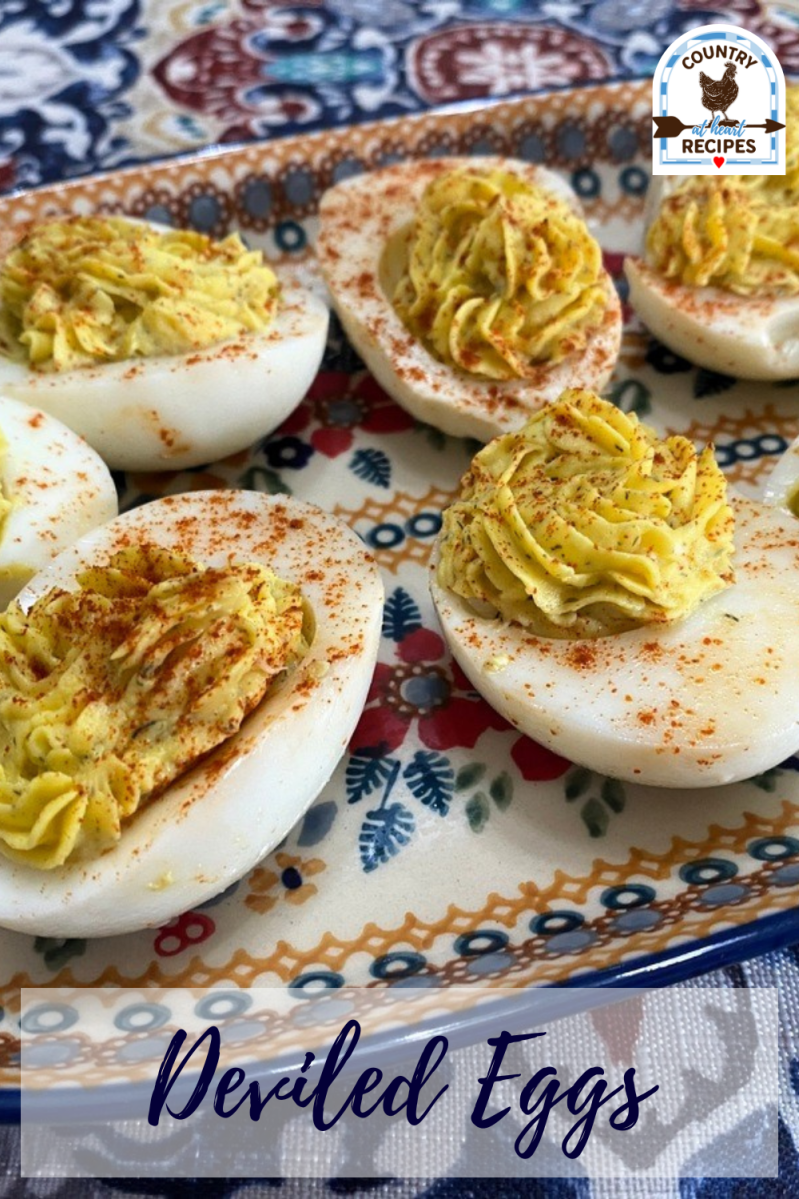 Pinterest Pin - Deviled Eggs