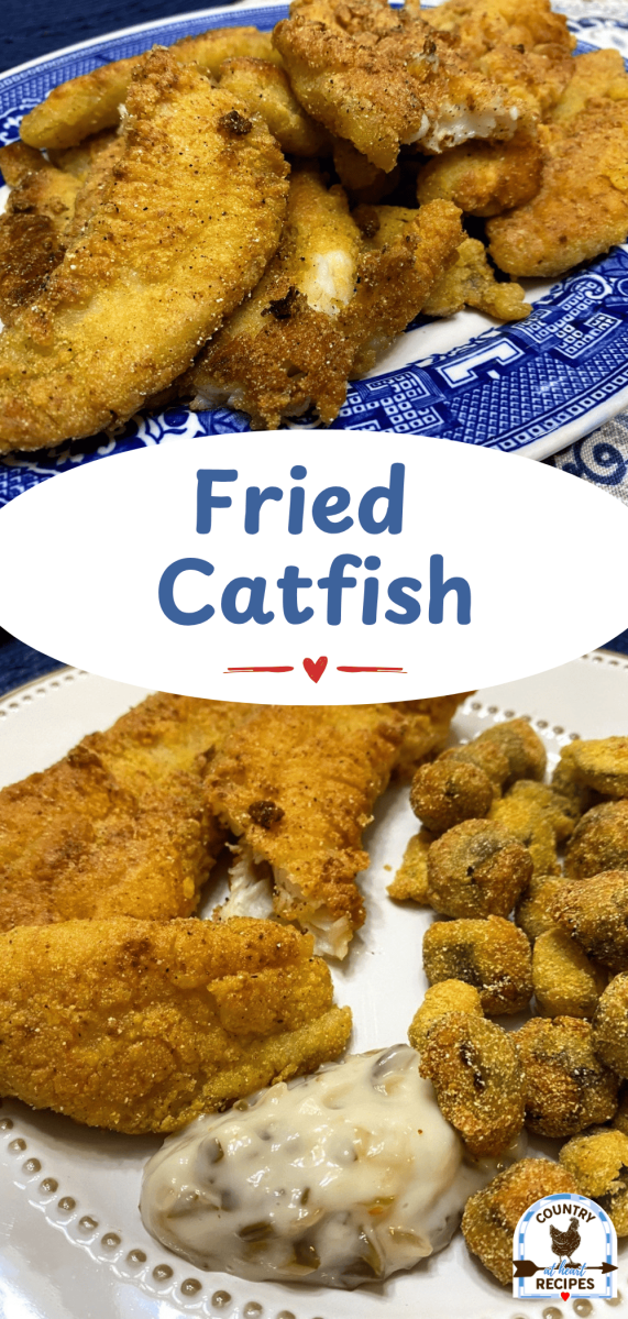 Pinterest Long Pin - Fried Catfish