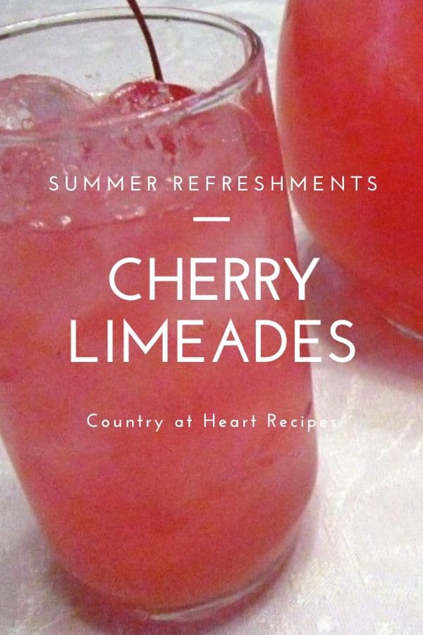 Pinterest Pin - Cherry Limeades