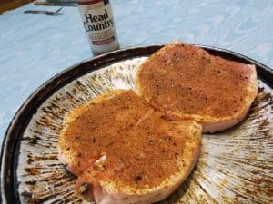 Butterflied Pork Chops with Head's Country Seasoning