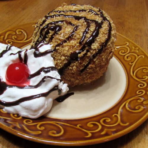 Recipe for Mexican Fried Ice Cream