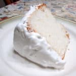 Recipe for Angel Food Cake with 7-Minute Frosting