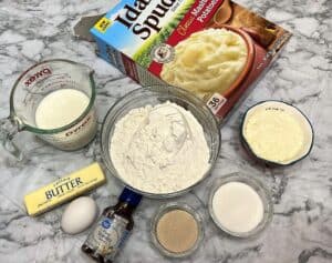 Ingredients Needed to Make the Dough
