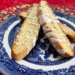Featured Image - Recipe for Glazed Lemon Biscotti