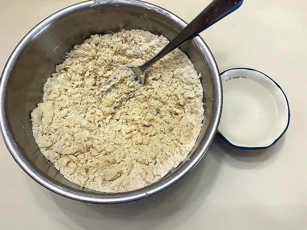 Cut Shortening into Flour with a Blending Fork