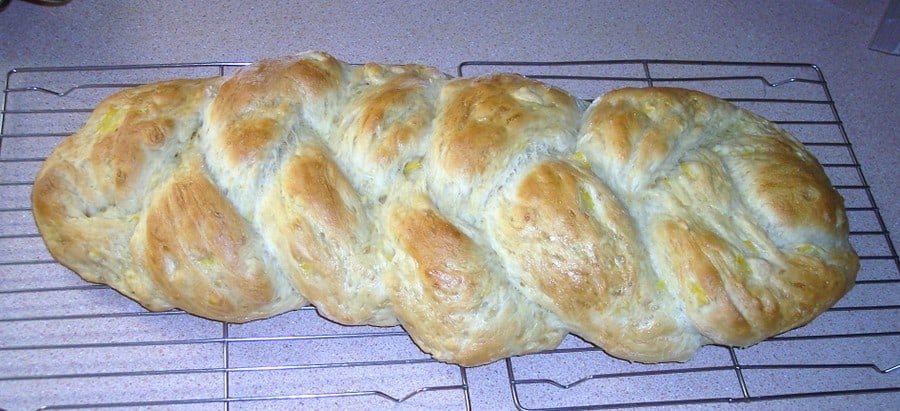 recipe for braided squash bread