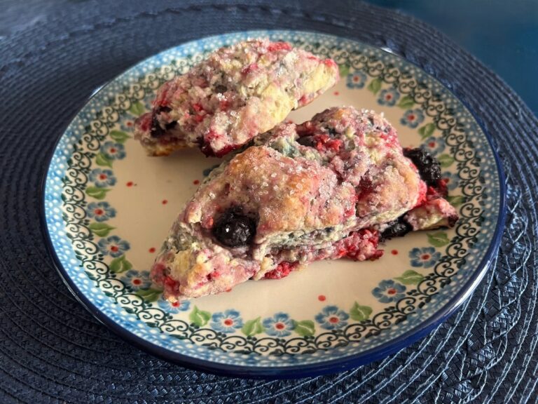 Featured Image - Recipe for Mixed Berry Scones