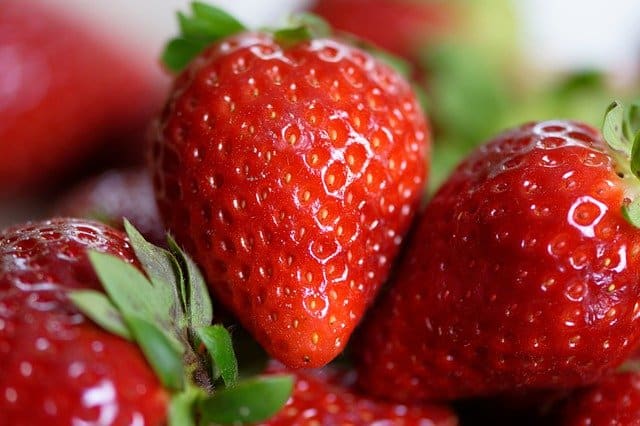 Ripe Fresh Strawberries