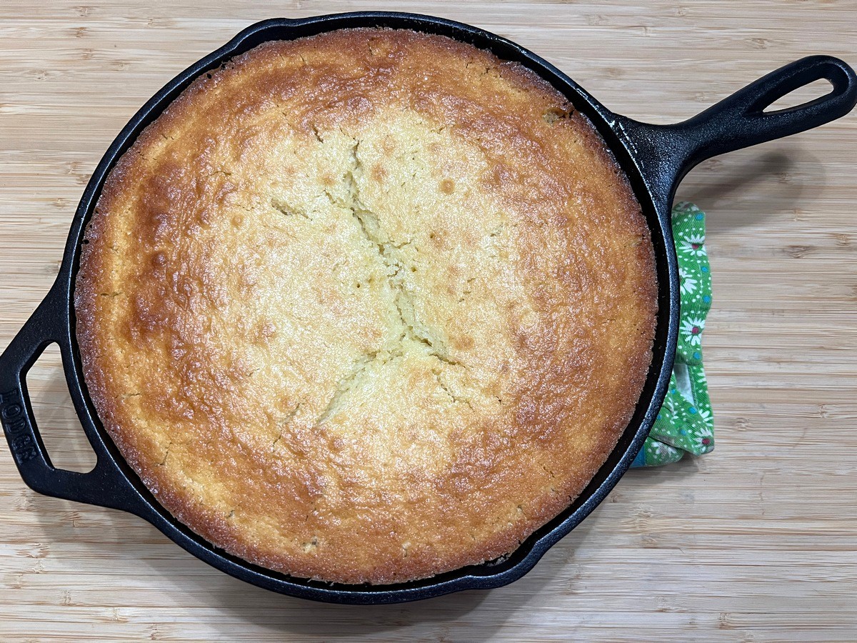 Bake until Nicely Browned and Center Tests Clean