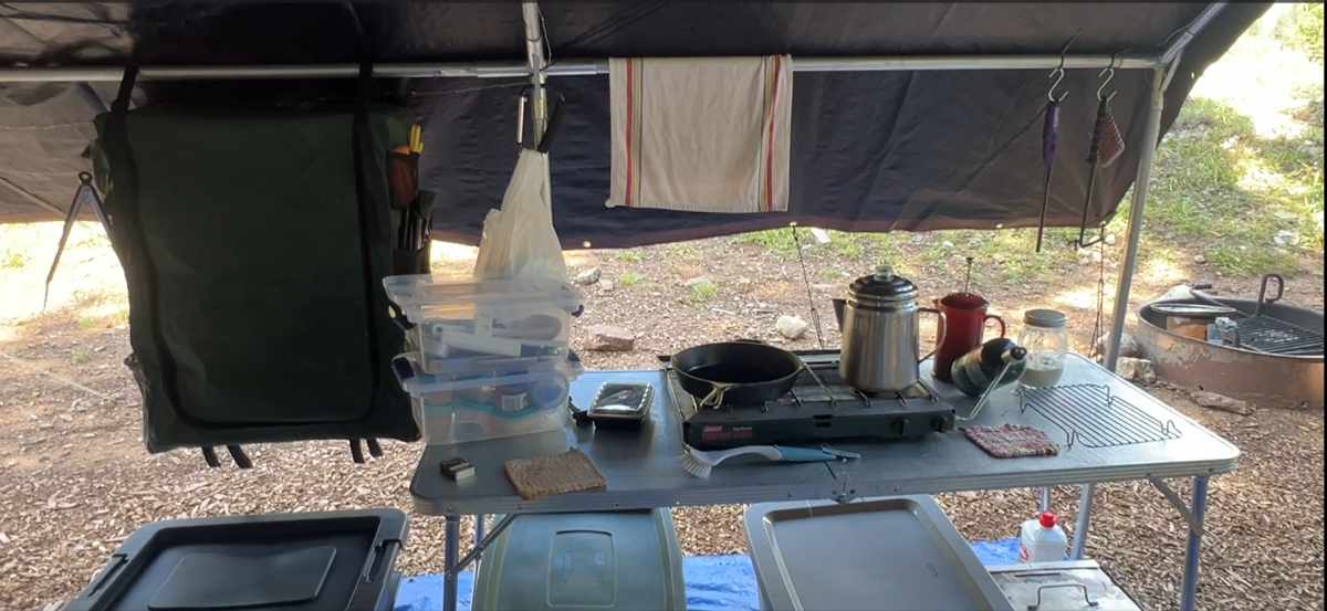 Our Camp Kitchen - Molas Lake
