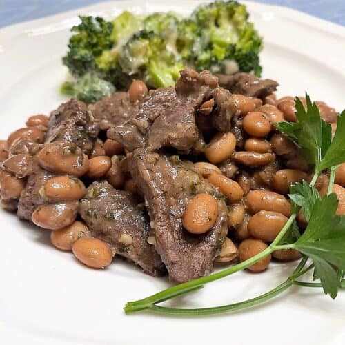 Recipe for Steak and Pinto Beans