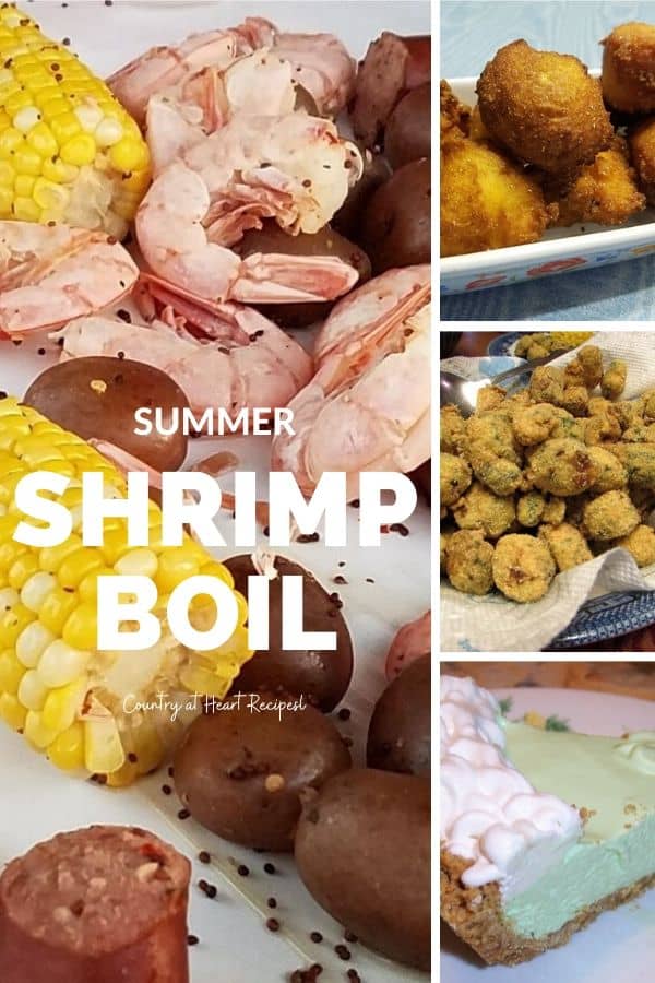 pinterest pin summer shrimp boil