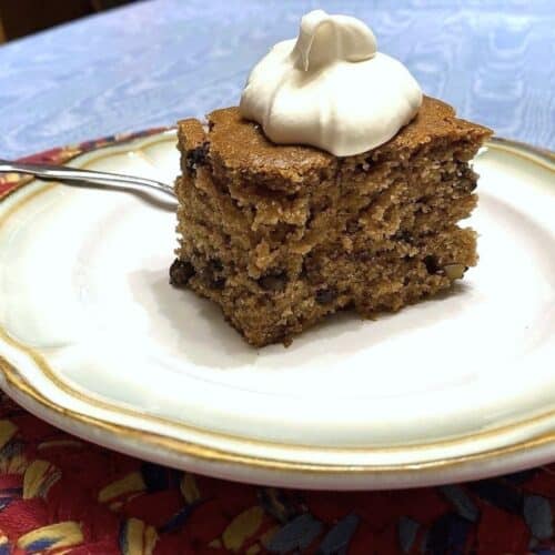 Featured Image - Recipe for Applesauce Spice Cake
