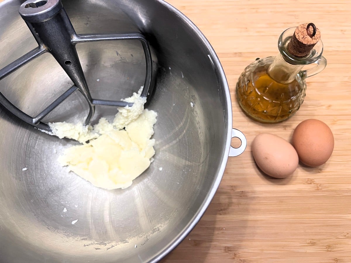 Cream the Sugars and Butter Together