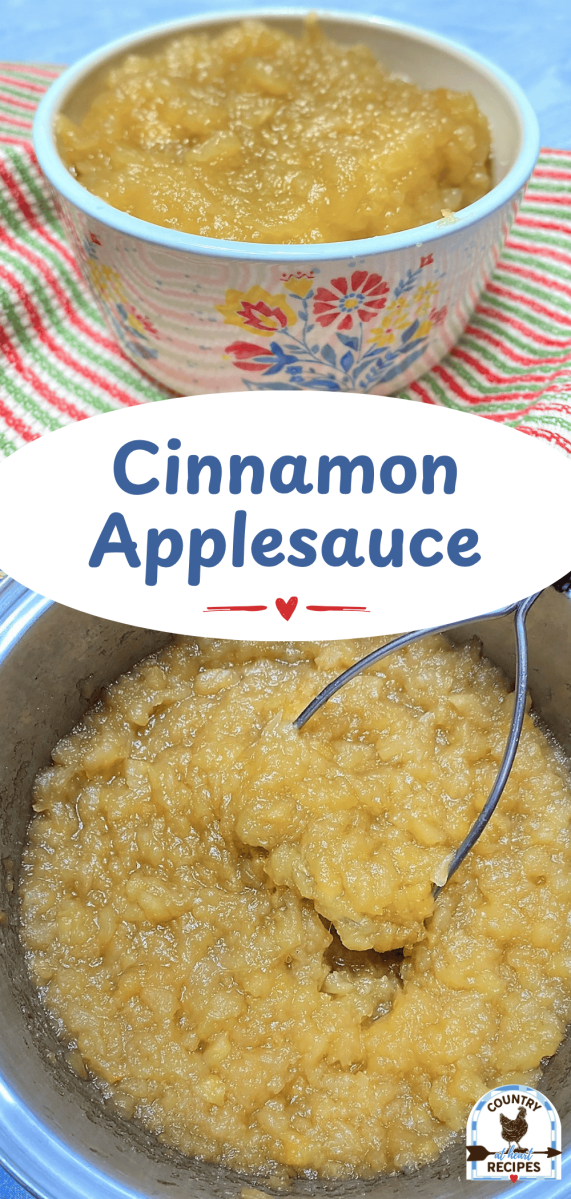 Pinterest Long Pin - Cinnamon Applesauce