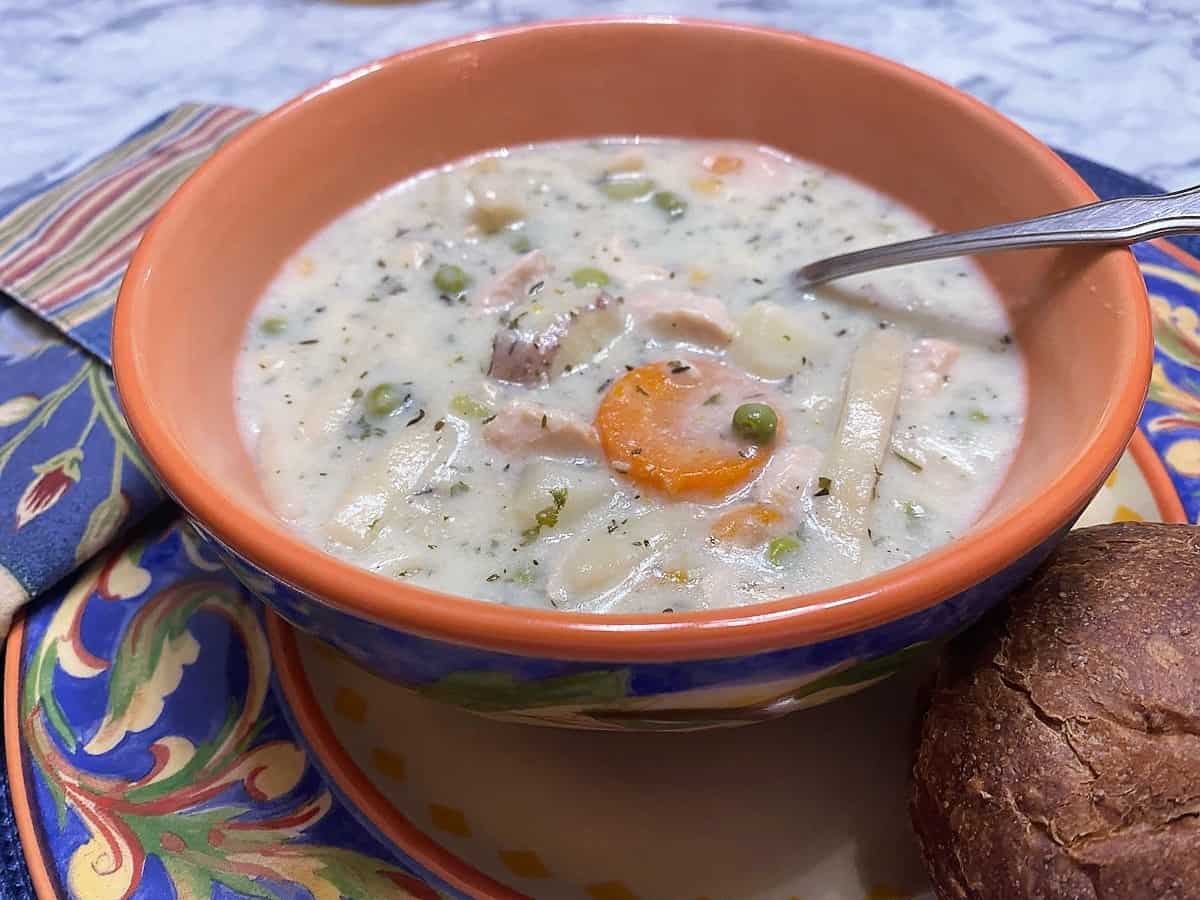 Serve Soup with Homemade Bread or Dinner Roll