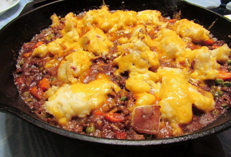 Cottage Skillet Pie with Stout