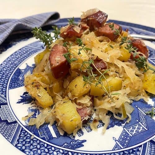 Recipe for Kielbasa Sauerkraut and Potatoes