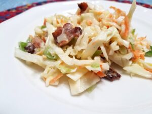 Featured Image - Recipe for Cabbage Bacon Salad