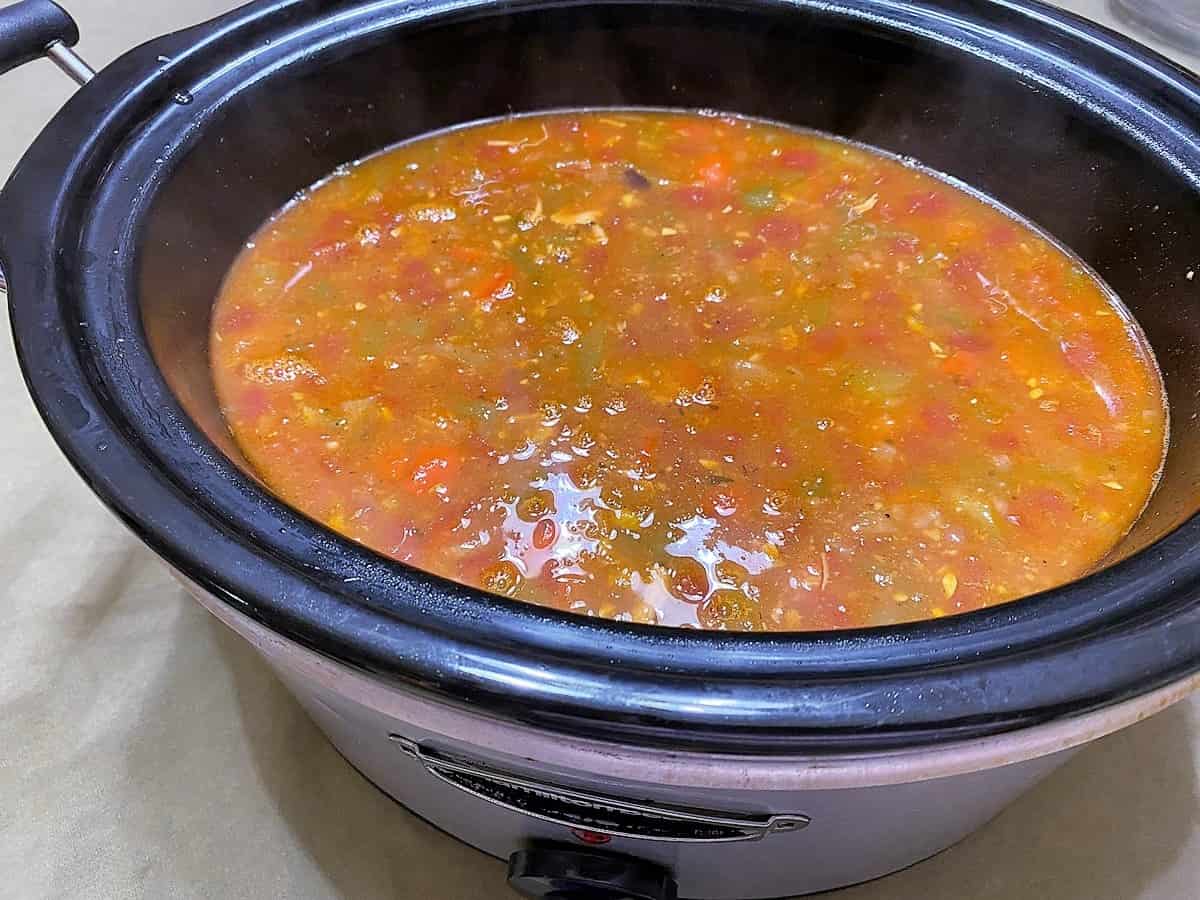Make Tortilla Chicken Soup in your Crockpot or Slow Cooker