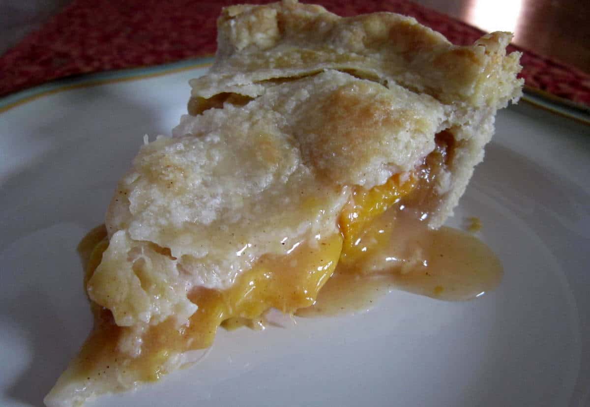 Mom’s Peach Pie