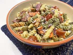 Featured Image - Recipe for Antipasto Rotini Salad
