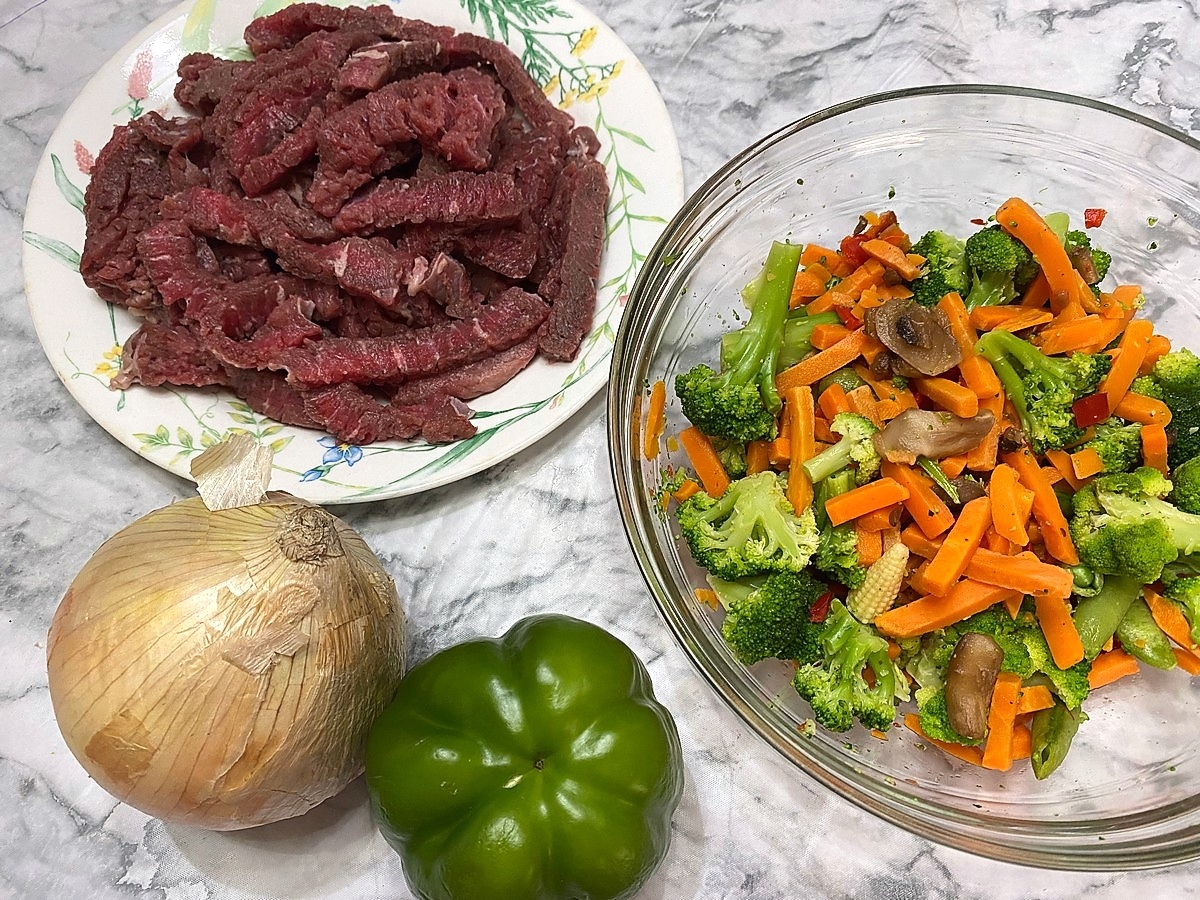 Beef and Vegetables for this Recipe