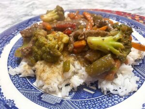 Recipe for Beef Teriyaki with Vegetables