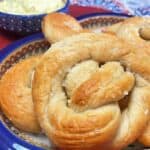 Featured Image - Recipe for Sourdough Pretzels with Mustard Dip