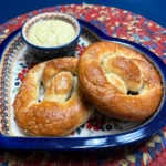 Featured Image - Recipe for Sourdough Pretzels with Mustard Dip
