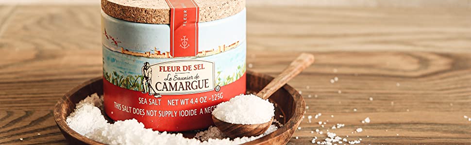 Fleur de sel - Finishing Seas Salt by Le Saunier de Camargue