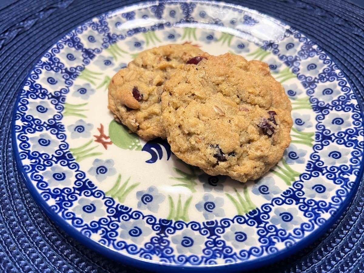 Featured Image - Recipe for Cranberry Orange Oatmeal Cookies