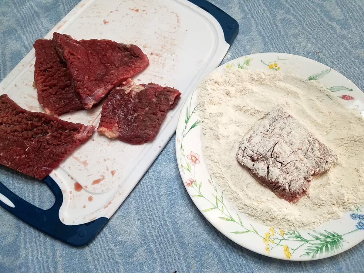 Dredging the Steak in Flour