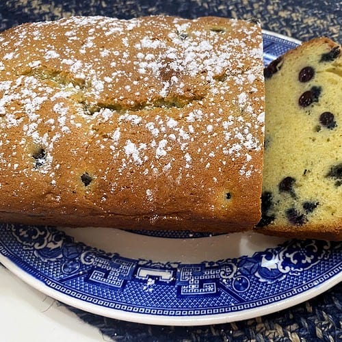 Featured Image - Blueberry Lemon Pound Cake