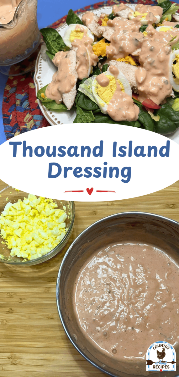 Pinterest Long Pin - Thousand Island Dressing