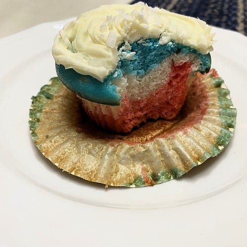 Featured Image - Recipe for Patriotic Cupcakes with Buttercream Frosting