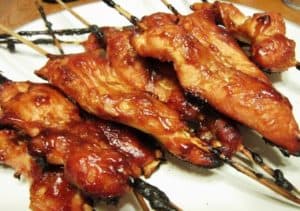 Recipe for Chicken Teriyaki on a Stick