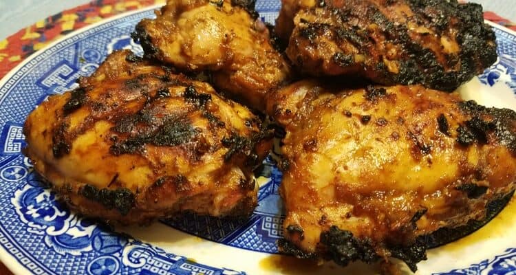 Grilled Chicken with Chili Sauce