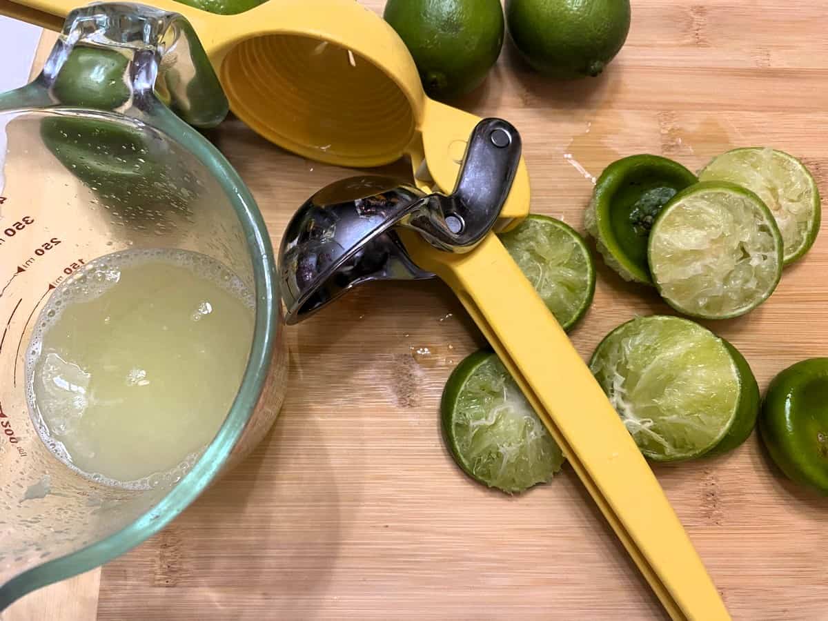 Squeeze the Limes and Lemons with a Juice Squeezer
