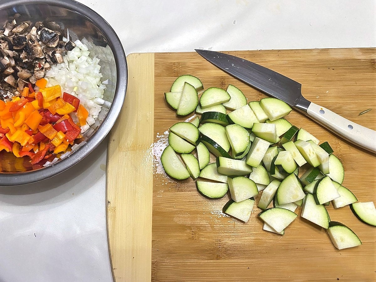 Prepare the Vegetables